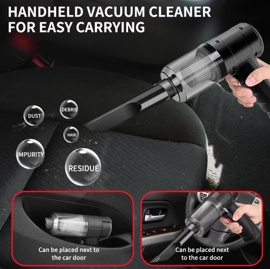 15000PA Compressed Air Dust Collector Handheld vacuum cordless High power, car vacuum cleaner Hairdryer Mini portable