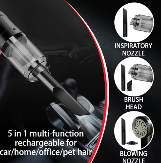 15000PA Compressed Air Dust Collector Handheld vacuum cordless High power, car vacuum cleaner Hairdryer Mini portable