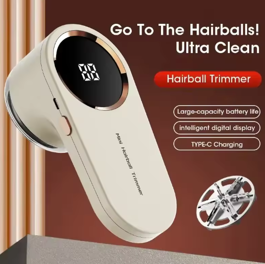 Lint Remover for Clothing LED Digital Electric Pellet Fluff Remover USB Rechargeable Fuzz Fabric Shaver Sweater Dropshipping