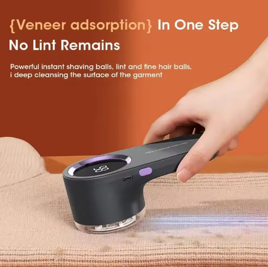 Lint Remover for Clothing LED Digital Electric Pellet Fluff Remover USB Rechargeable Fuzz Fabric Shaver Sweater Dropshipping