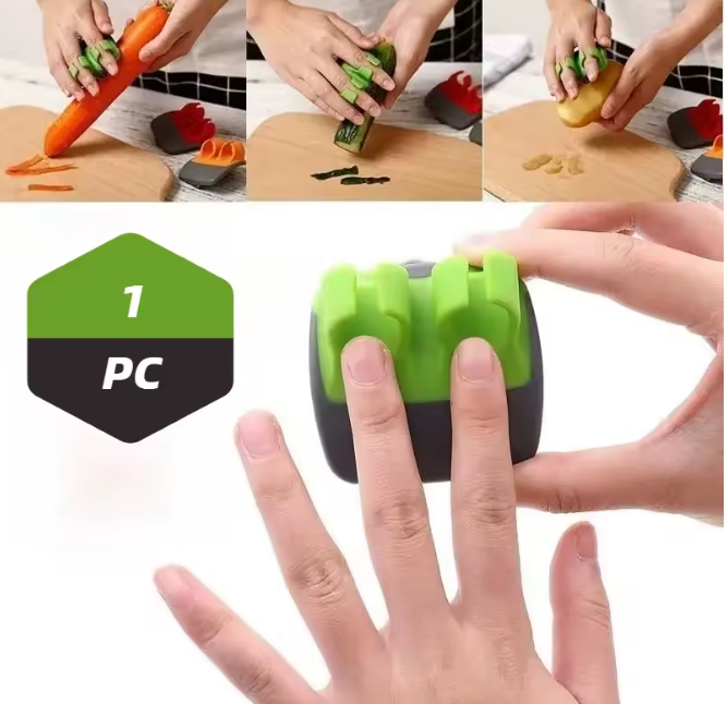 1/2 Easy and Convenient Black Green Peeler, Sharp Blade, Non Slip Grip, Suitable for Kitchen and Camping